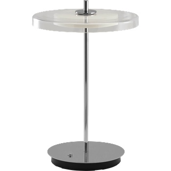 UMAGE Asteria Glass Move Настолна лампа безжична, полирана стомана (2686)