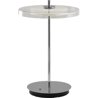 UMAGE Asteria Glass Move Настолна лампа безжична, полирана стомана (2686)