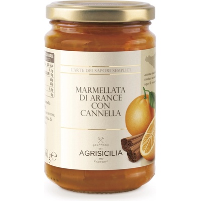 Agrisicilia pomarančová marmeláda so škoricou 6 x 360 g