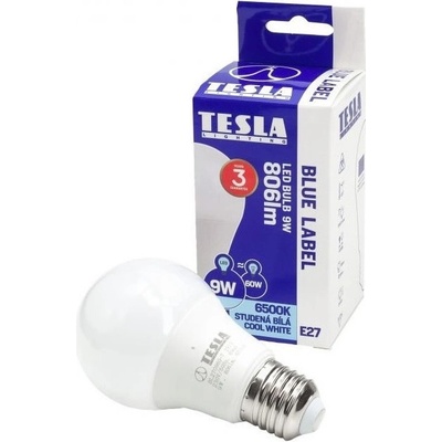 Tesla BULB E27, 9W, studená biela