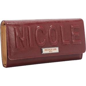  Портфейл Nicole Lee, 19x10x3.5 cm, БОРДО (35000-А-БОРДО)