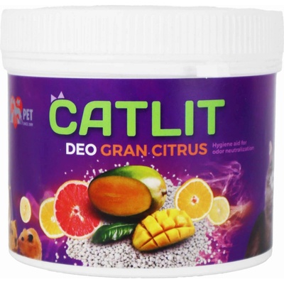 Catlit Deo Gran Deodorant s vůní citrusu 500 g