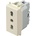 TEM Контакт италиански стандарт 2P+E 16A 1M, цвят Крем гланц, Modul - VM30IW (VM30IW)