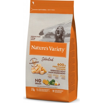 Nature's Variety selected pro střední psy s kuřecím 2 kg