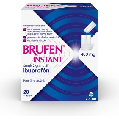 Brufen instant 400 mg šumivý granulát gra.eff. 20 x 400 mg
