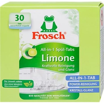 Frosch EKO Tablety do umývačky všetko v 1 Citrón 30 tbl