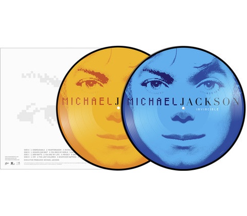 JACKSON, MICHAEL - INVINCIBLE -PD- LP