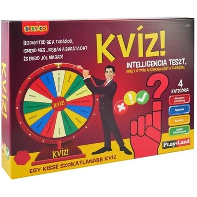 Play Land Play Land: Куиз! настолна игра - на унгарски език (PL-247 HU)