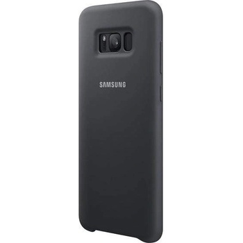 Samsung Silicone Cover Case - оригинален силиконов кейс за Samsung Galaxy S8 Plus (тъмносив)