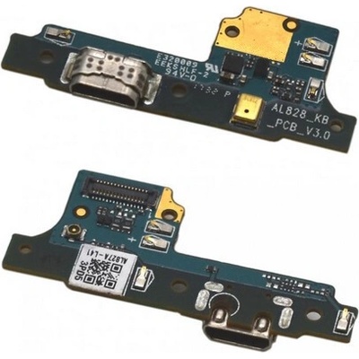 Spodná doska nabíjania Huawei Y6 2017 - nabíjací konektor, mikrofón Variant:: PCB doska, mikrofón, nabíjaci konektor