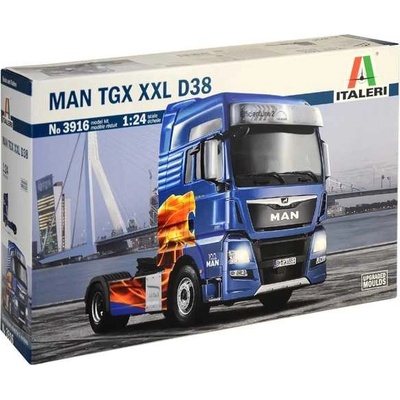 Italeri MAN TGX XXL D38 Model Kit truck 3916 1:24