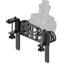 Moza TSW Truck Wheel čierna / Montážny držiak pre volant / upevnenie na koľajnice alebo stoly (RS062)