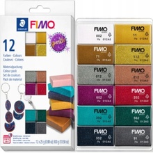 FIMO Staedtler Efekt NEON sada 12 barev 25 g