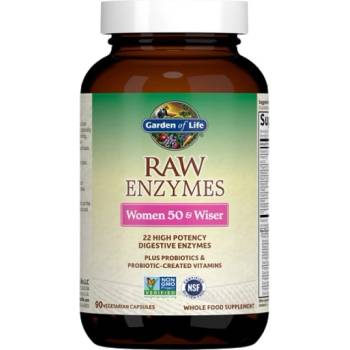 Image 1 of Garden of Life Raw Enzymes Women 50 & Wiser [90 капсули]