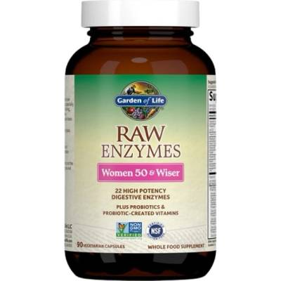 Garden of Life Raw Enzymes Women 50 & Wiser [90 капсули]