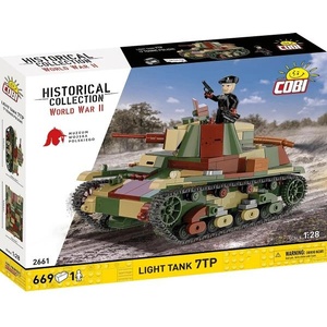 COBI 2661 Полски лек танк 7TP - Втората световна война 1: 28 (COBI-2661)