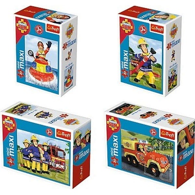 Trefl Mini 56001 Požárník Sam 4 x 20 dílků