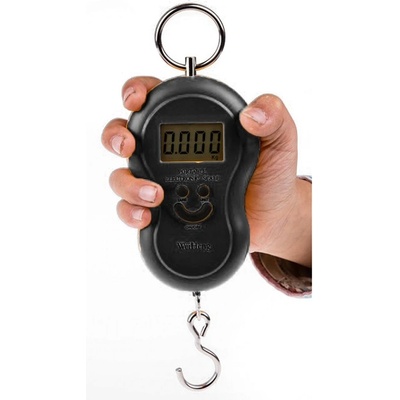 TFY Portable3-Black Váha na batožinu a ryby digitálna prenosná 50kg