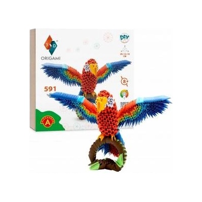 McQ by Alexander McQueen 3D Origami Creative Kit - Parrot ZA6074