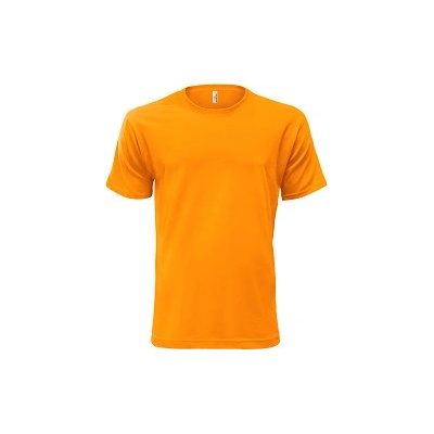 Gents Heavy T shirt Mens Orange