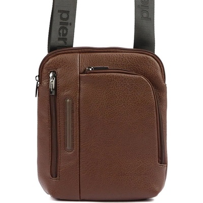 Pierre Cardin IZA364 Crossbody pánská taška Tmavěhnědá