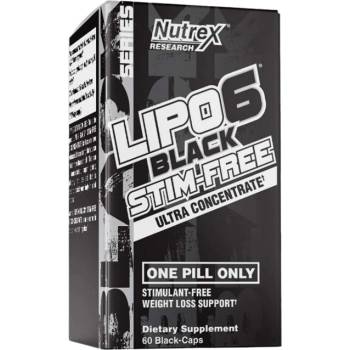 Image 1 of Nutrex Lipo 6 Black Ultra Concentrate / Stim-Free [60 капсули]