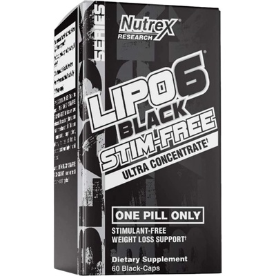 Nutrex Lipo 6 Black Ultra Concentrate / Stim-Free [60 капсули]