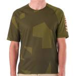 Mavic Мъжка фланелка с къс ръкав за колоездене Mavic Deemax Enduro S/S Jersey Cycling jersey - Camo / Olive (056-3620-0113)