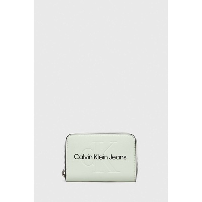 Calvin Klein Jeans Портмоне Calvin Klein Jeans дамски в зелено K60K607229 (K60K607229)