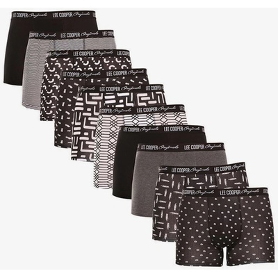 Lee Cooper pánské boxerky LCUBOX10P0102 1440169 vícebarevné 10 pack – Zboží Mobilmania