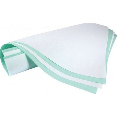 Matopat BOM – sterilizačný papier na balenie zdravotníckych pomôcok 45 x 45 cm 500 ks Biela a zelená