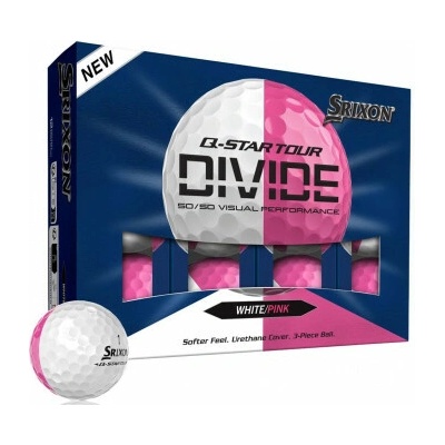 Srixon Q-Star Tour 2 bílo/růžové 12 ks