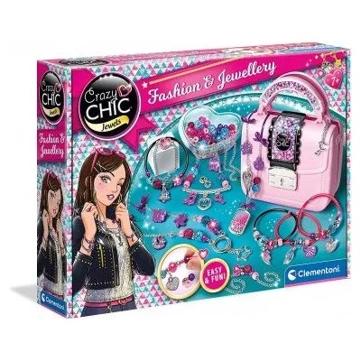 Clementoni Творчески комплект Clementoni Crazy Chic - Мода и бижута в куфарче (18598)