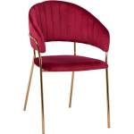 Bogdan Furniture Кресло със златисти крака Мебели Богдан модел Teodor