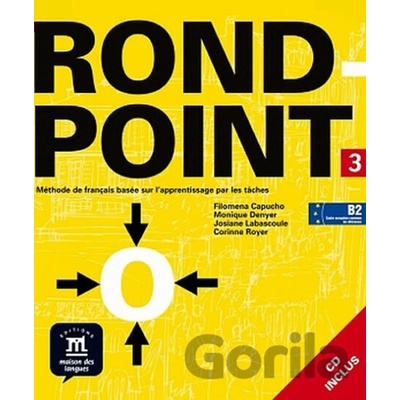 Rond point 3 Livre de léleve + CD