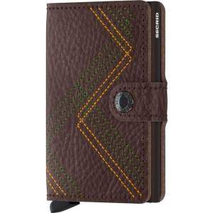 Secrid Miniwallet Stitch Linea Espresso