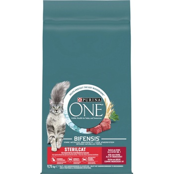 Purina One Bifensis Sterilcat hovädzie 9,75 kg