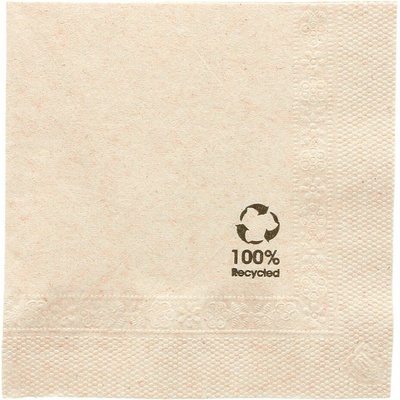 Nideko Papierový servítok FSC recycled 25x25cm 2-vrstvový 1 4 skladanie