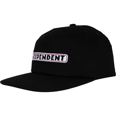 INDEPENDENT Bar Logo Snapback Unstructured Hat Black 154827