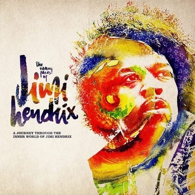 Hendrix Jimi - Many Faces Of Jimi Hendrix - Coloured Yellow & Blue LP