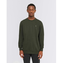 Knowledge Cotton Erik Basic Badge Sweat 1090 Forrest Night