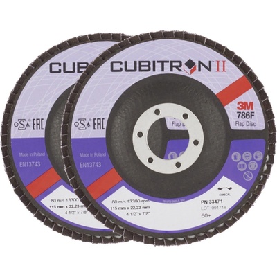 3M Cubitron II Lamelový kotúč 115 mm 7100101808 2 ks
