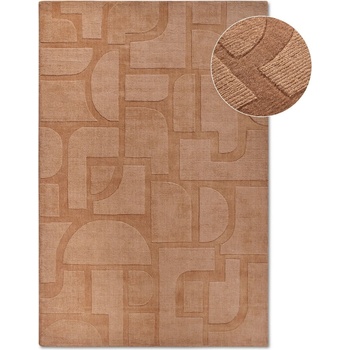 Villeroy & Boch Кафяв ръчно изработен вълнен килим 80x150 cm Alexis - Villeroy&Boch (106176-80x150)