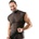 Svenjoyment Transparent Look Shirt with Horizontal Stripes 2162130 Black XL