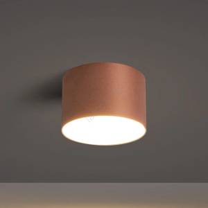 Brilagi - Външно таванно осветително тяло foris led/9w/230v Ø 9 см бронзово ip44 (bg6695a)
