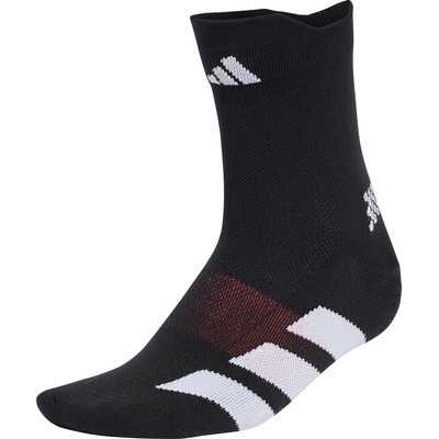 adidas Мъжки чорапи за бягане adidas Running Adizero Quarter Sock Running socks - Black / White - размер XS (207-2201-0111)