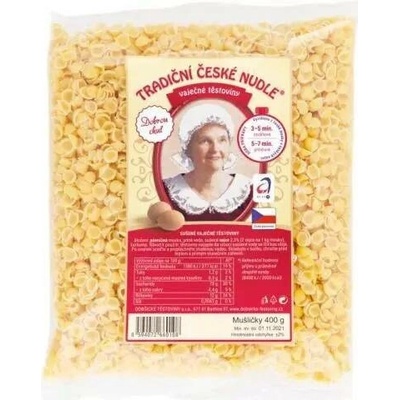 Dobšické těstoviny mušličky vaječné 400 g