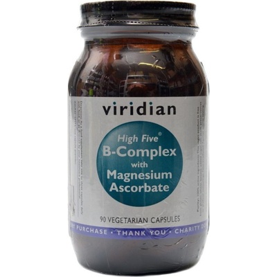 Viridian B komplex s Vitamínom C 90 kapsúl