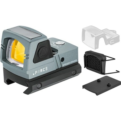 xForce Solar Powered Mini šedý