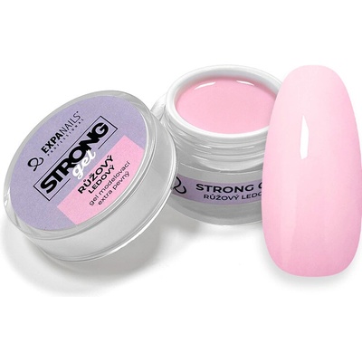 Expa nails Uv Led modelovací vícefázový gel strong růžovoledový 15 g